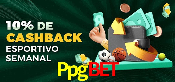 10% de bônus de cashback na Ppgbet