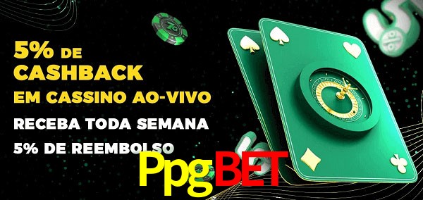 Promoções do cassino ao Vivo Ppgbet